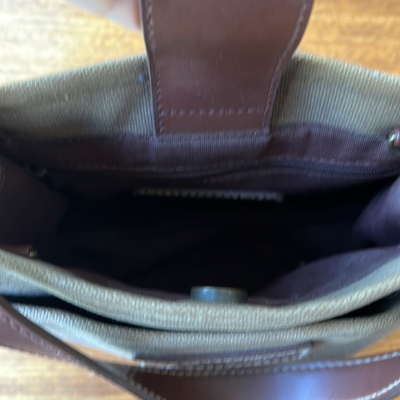 Fossil N 054 The Original Premium Bag Canvas & Leather - Picture 9 of 12